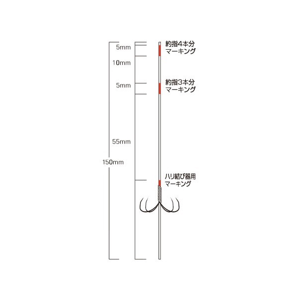ザイト・鮎トップハリス フロロ